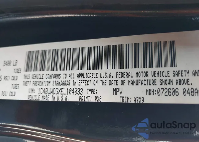 1C4BJWDGXEL104033: 42352413