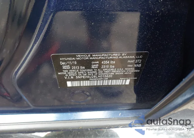 5NPEH4J28LH015620: 42352493