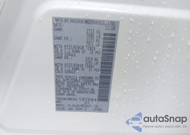 5N1DR2MN3KC597084: 42352561