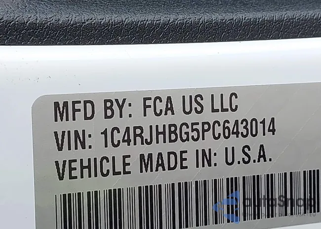 1C4RJHBG5PC643014: 42352689