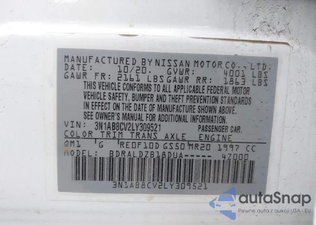 3N1AB8CV2LY309521: 42351816