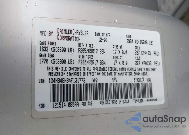 1D4HB48N34F131773: 42351884