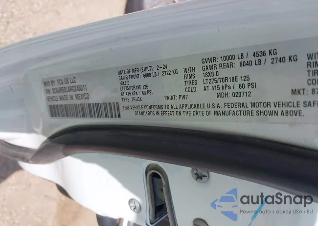 3C6UR5DL4RG246011: 42351899