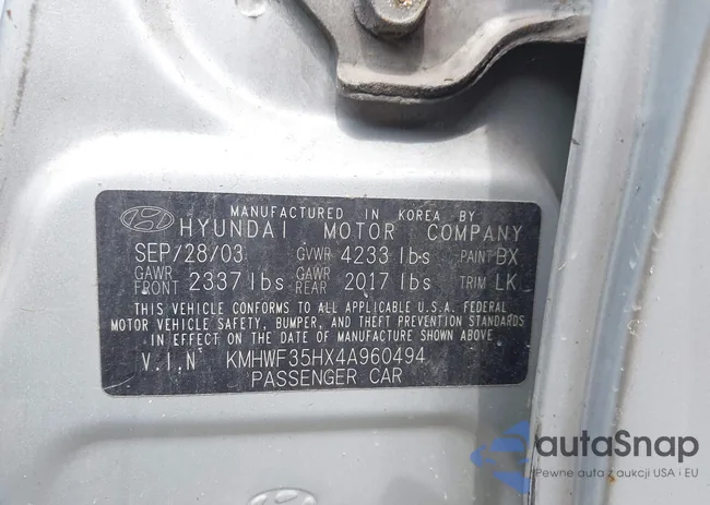 KMHWF35HX4A960494: 42351968