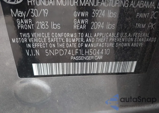 5NPD74LF1LH504410: 42352857