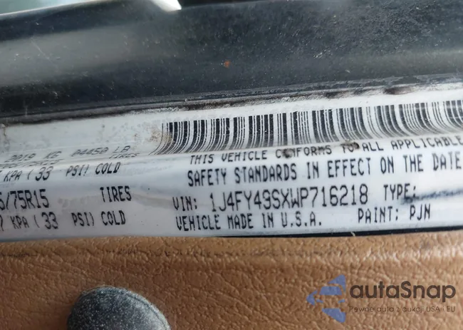 1J4FY49SXWP716218: 42354433