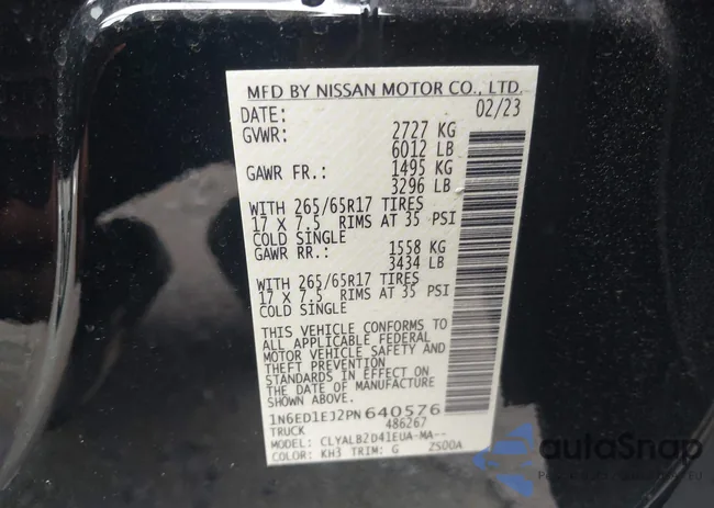 1N6ED1EJ2PN640576: 42354062