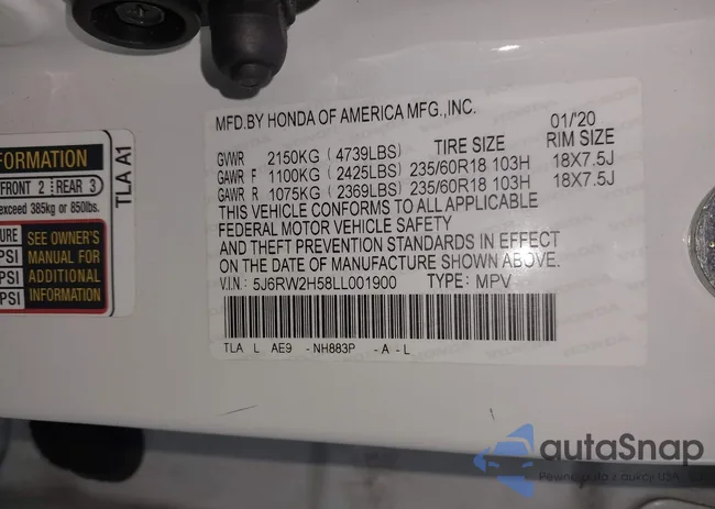 5J6RW2H58LL001900: 42354074