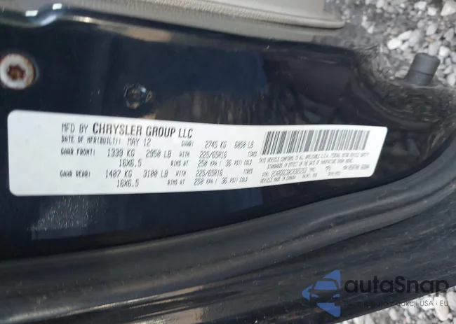 2C4RDGCG0CR365253: 42354093