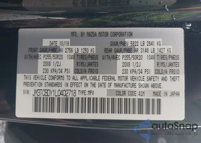 JM3TCBDY1L0402718: 42355511