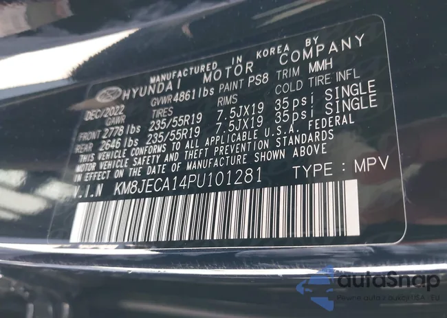 KM8JECA14PU101281: 42354839