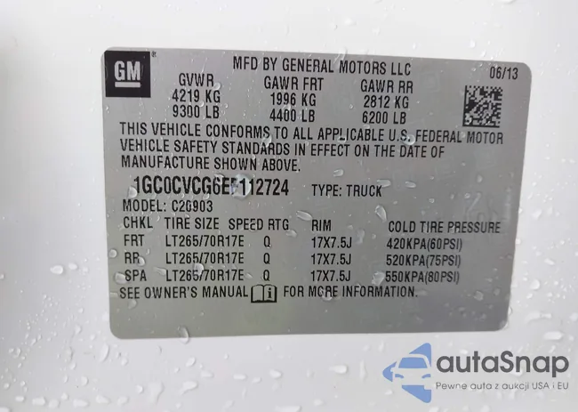 1GC0CVCG6EF112724: 42354953