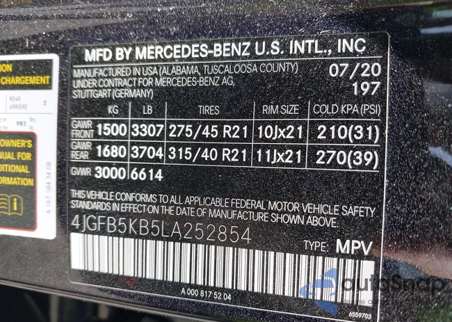 4JGFB5KB5LA252854: 42356126