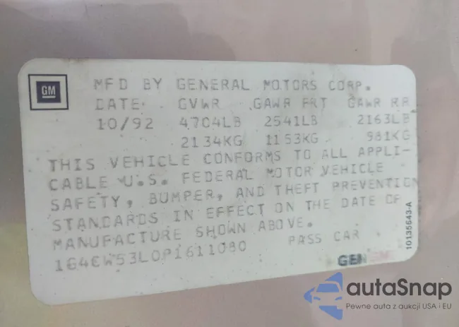 1G4CW53L0P1611080: 42356188