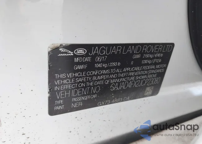 SAJAD4FX2JCP23080: 42356255