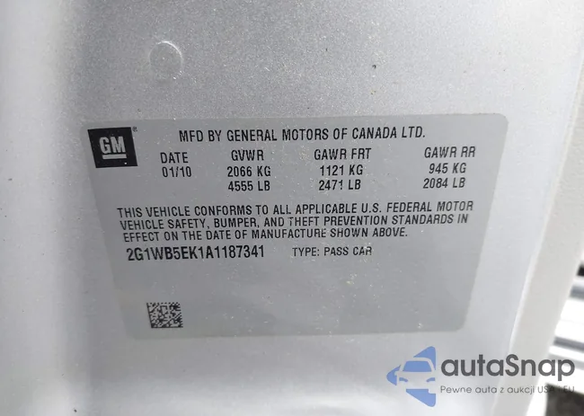 2G1WB5EK1A1187341: 42355744