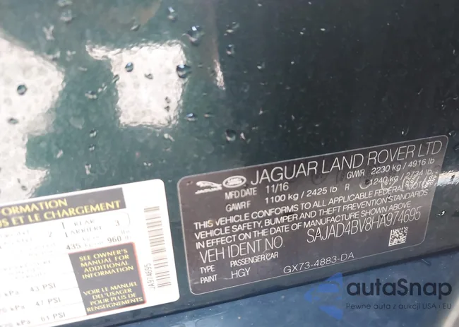 SAJAD4BV8HA974695: 42356088