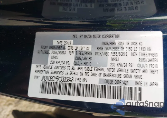 JM3TCBCY6K0326848: 42357207