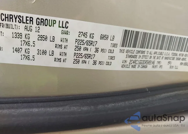 2C4RC1GG3DR509146: 42357549