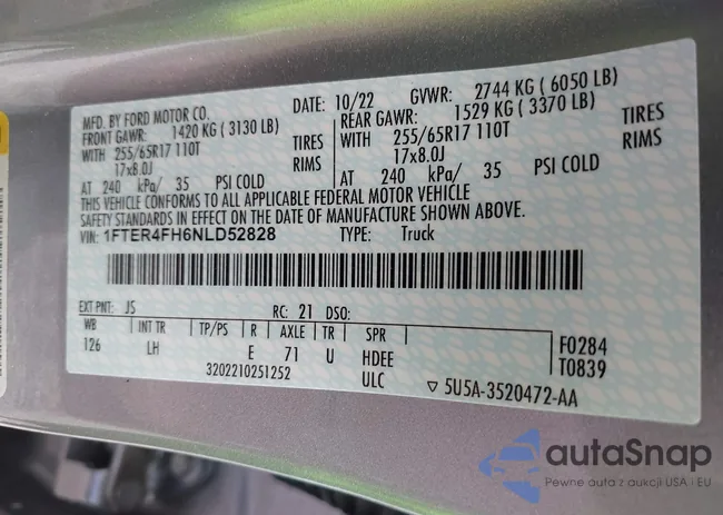 1FTER4FH6NLD52828: 42358307