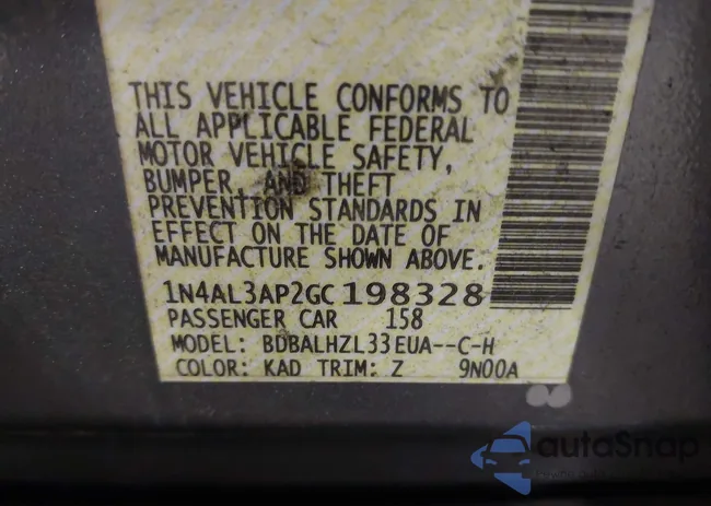 1N4AL3AP2GC198328: 42358364