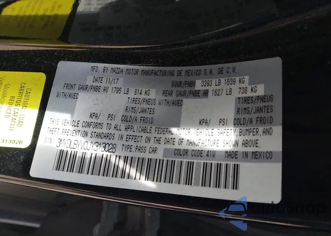 3MYDLBYV0JY313028: 42357933