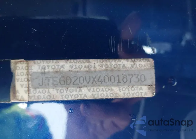 JTEGD20VX40018730: 42360341