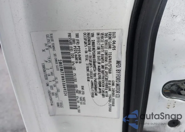 2MEFM75W65X669224: 42360612