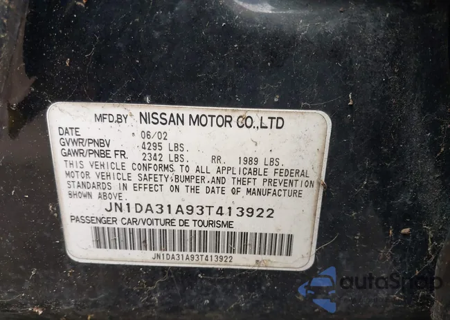 JN1DA31A93T413922: 42360687