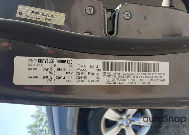 1C4NJDBB3ED841898: 42360111