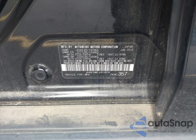 JA4AP3AW7JU019878: 42361236