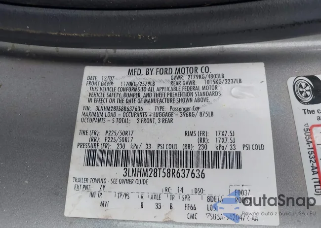 3LNHM28T58R637636: 42361401