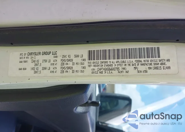 1D4PT4GK6BW602795: 42361444