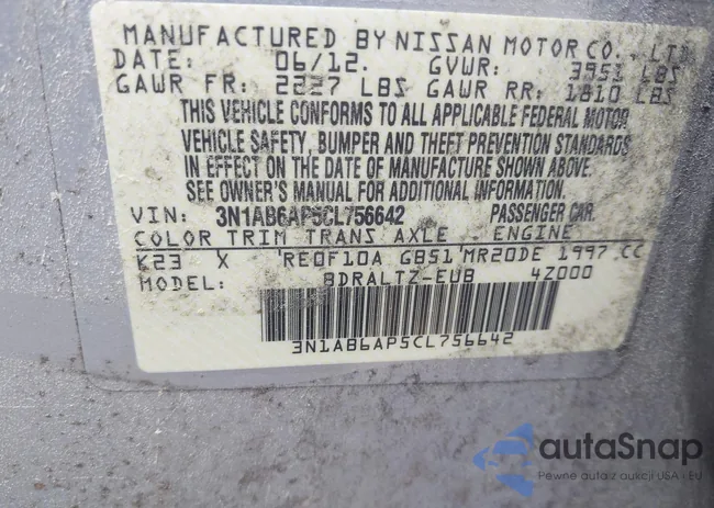 3N1AB6AP5CL756642: 42361606