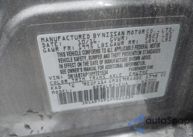 3N1AB7AP1HY221534: 42361661