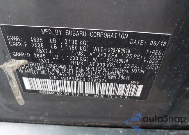 4S4BSANC3J3394374: 42361704