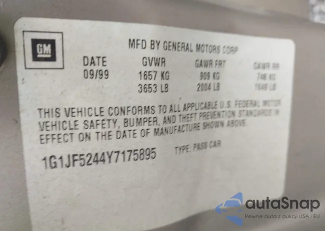 1G1JF5244Y7175895: 42360733