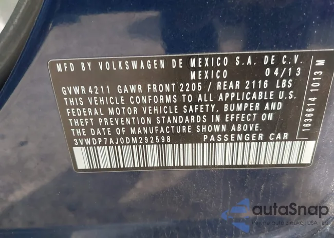 3VWDP7AJ0DM292598: 42360798