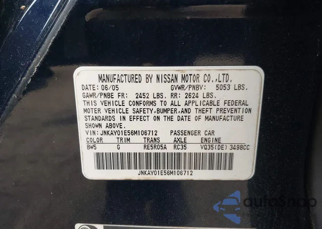 JNKAY01E56M106712: 42360893