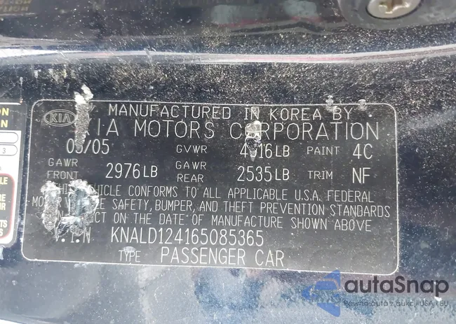 KNALD124165085365: 42361055