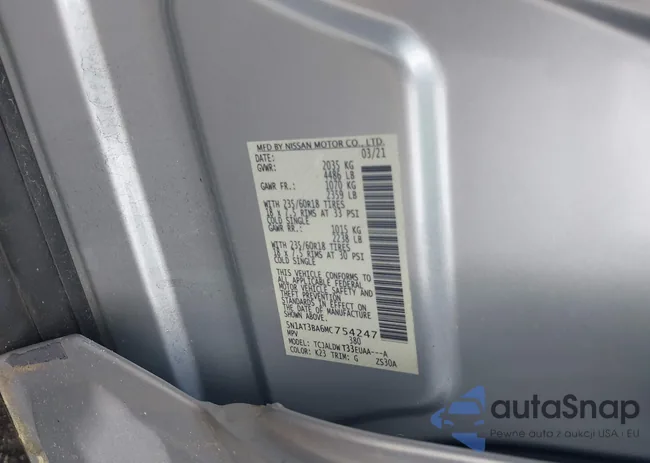 5N1AT3BA6MC754247: 42362366