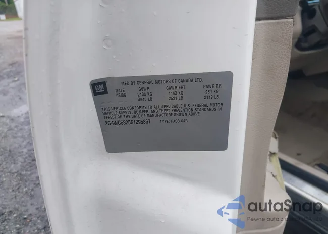 2G4WC582561295867: 42362558