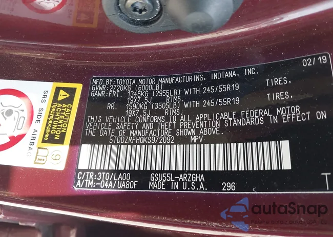 5TDDZRFH0KS972092: 42362668