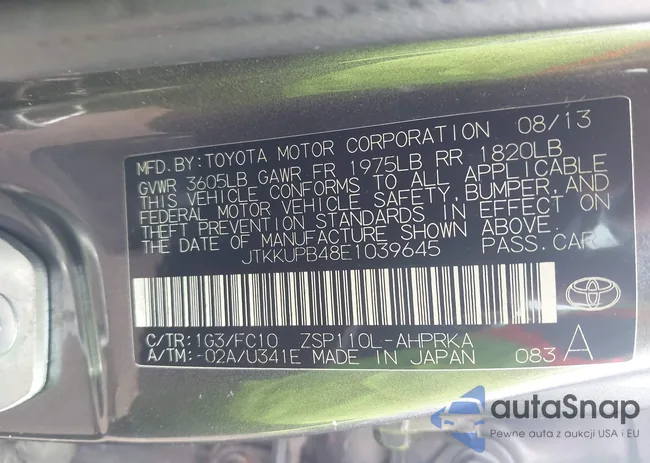 JTKKUPB48E1039645: 42361750