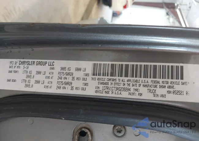 1D7RV1CT3AS239204: 42361902