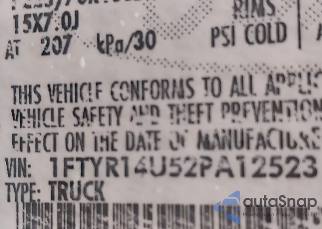 1FTYR14U52PA12523: 42361935