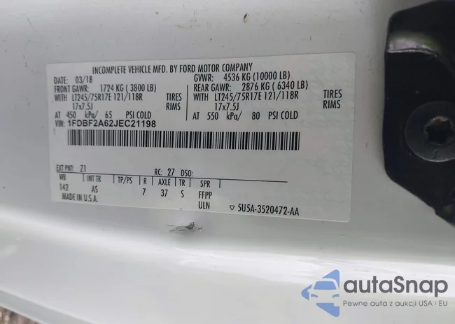 1FDBF2A62JEC21198: 42362024