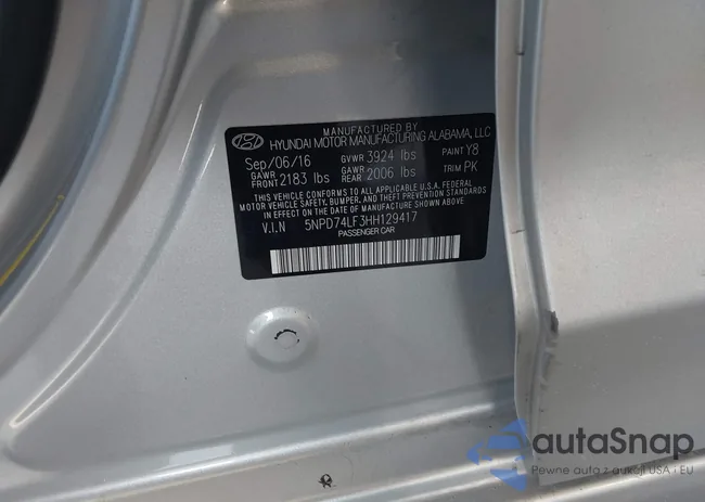 5NPD74LF3HH129417: 42363435