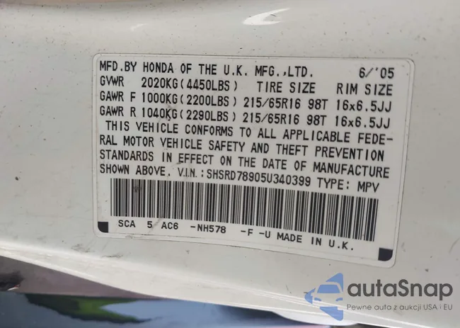 SHSRD78905U340399: 42364140