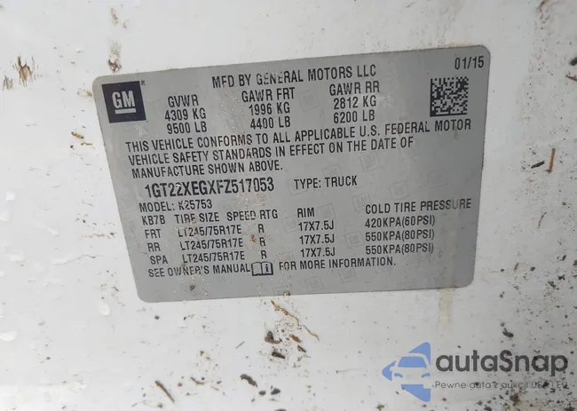 1GT22XEGXFZ517053: 42364279